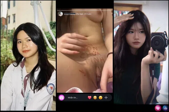 Ảnh thumbnail video Phương Thùy nữ sinh lớp 12 Phùng Khắc Khoan Hà Nội lộ clip làm bồn chứa tinh thủ dâm sextoy bị doggy tung bím khẩu dâm van xin cực nứng