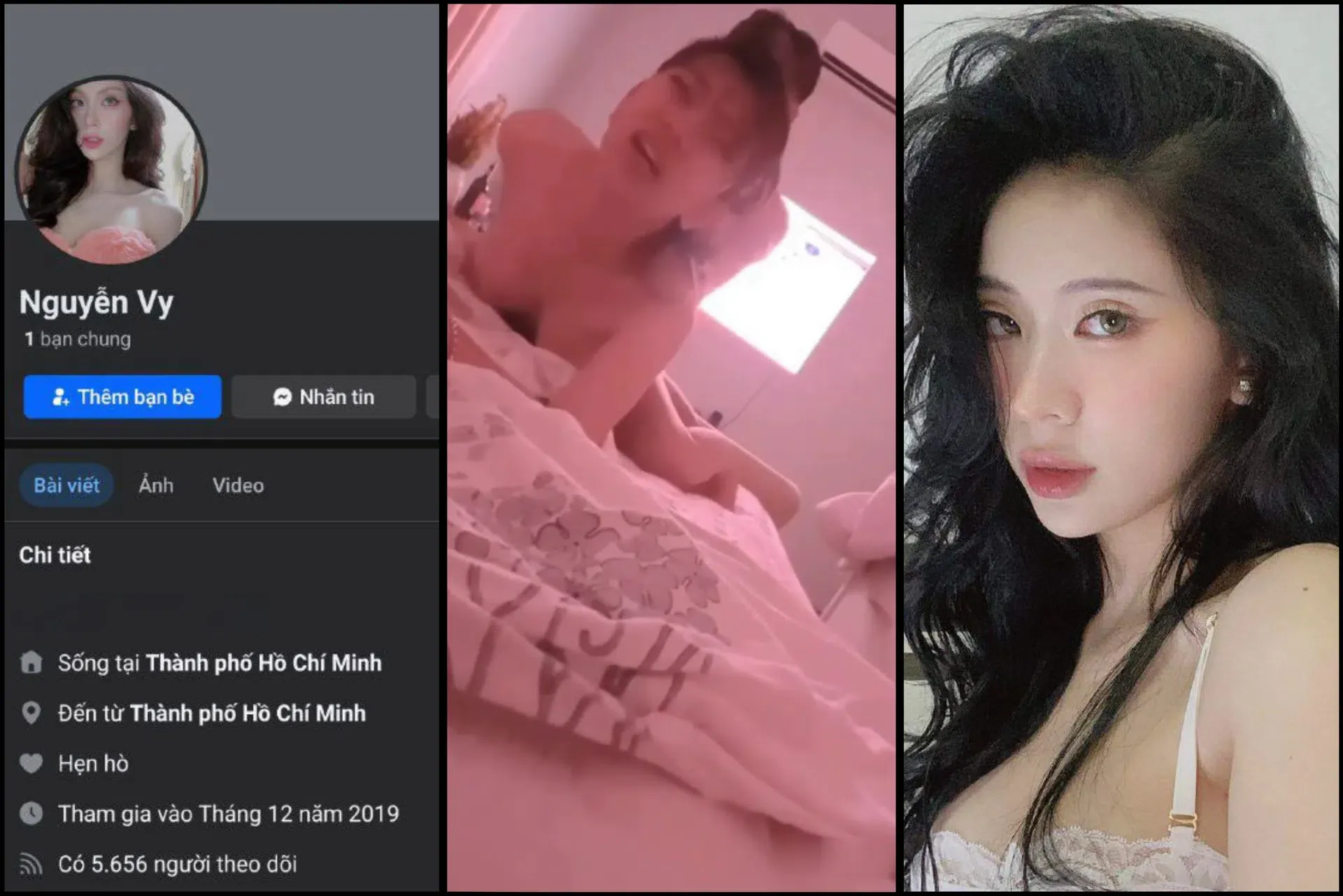 Ảnh thumbnail video [Hot] Hot girl Nguyễn Vy lộ full video với người yêu cũ chơi đùa như phim bị địt rên la nát phòng