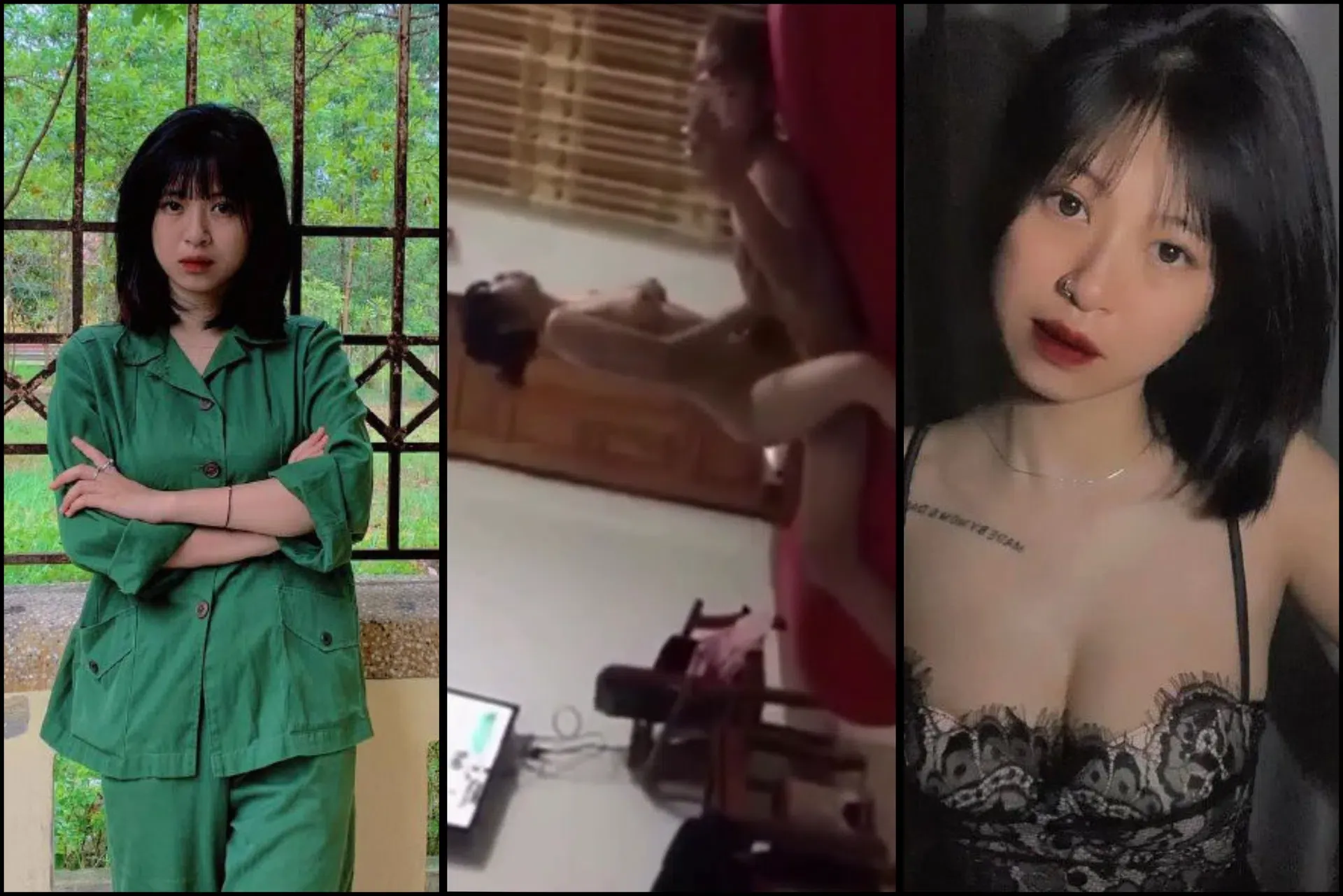 Ảnh thumbnail video Hồng Thuyên 2k5 ngực sừng trâu cực dâm bị đụ lê lết từ nhà tắm ra ghế sofa nói dâm đê tiện