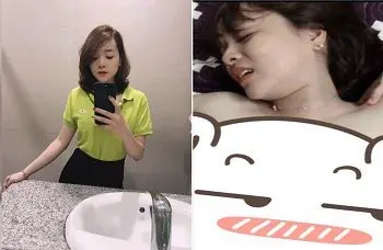 Ảnh thumbnail video Thủy em nhân viên ngân hàng ABC lộ clip sex làm tình con điếm nhân viên ngân hàng Thủy bị thằng kia đụ lồn thâm nước dâm tràn ra mông bị tát đỏ