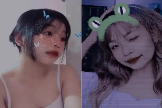 Ảnh thumbnail video Clip mới của tiktoker Cáo Xù Lông lồn to thâm đen hột le sưng tấy nằm banh háng cho đụ không thương tiếc rên ư ử như chó cái