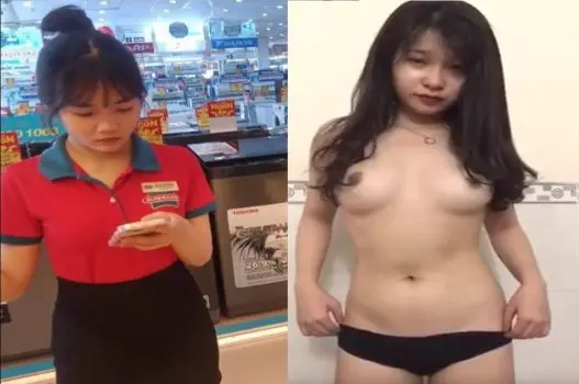 Ảnh thumbnail video Lộ clip sex Kim Ngân nhân viên siêu thị điện máy