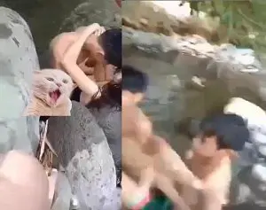 Ảnh thumbnail video Nhóm bạn trẻ ra bờ suối địt nhau mấy đứa trẻ rủ nhau ra bờ suối đụ nhau lồn ướt át bị cặc to xé toang nước dâm thấm đất tiếng rên vang cả khu rừng