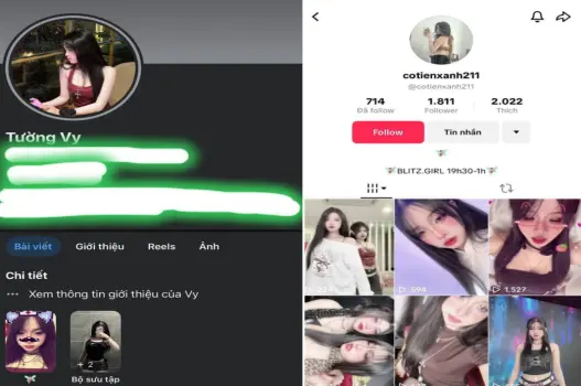 Ảnh thumbnail video XNXX sex tiktoker Cotienxanh Tường Vy