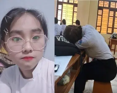 Ảnh thumbnail video Nữ sinh đeo kính lộ clip sex trong nhà nghỉ