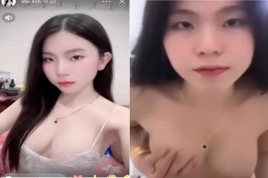 Ảnh thumbnail video Vân Anh ngực khủng thích được chạm vào