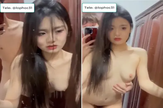 Ảnh thumbnail video Gái xinh thích soi gương khi chịch nhau
